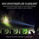 Camping Lights & Lanterns: Brillar Aluminium Long Torch - Black