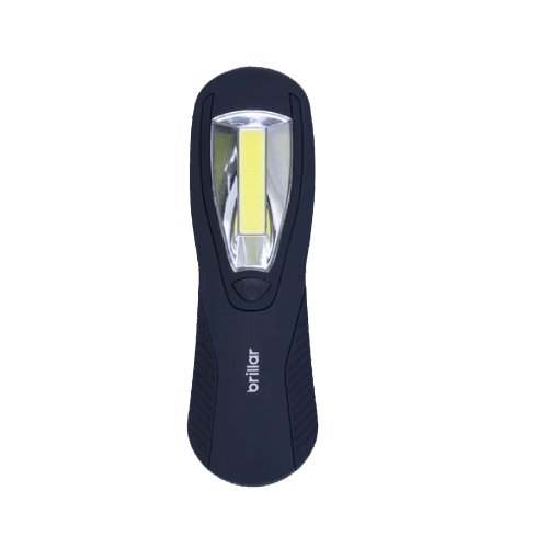 Camping Lights & Lanterns: 300 Lumens Ultra Bright Work Light with COB LED Technology-Black/Navy - Navy