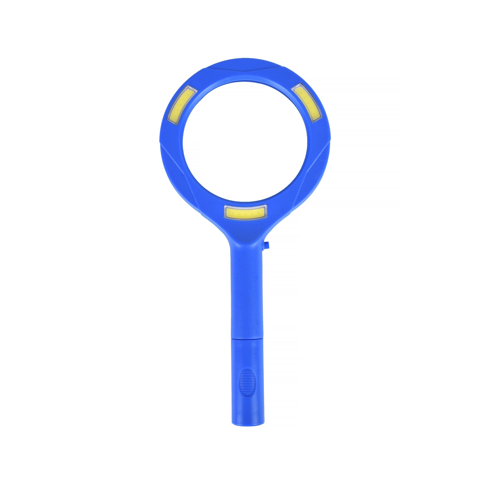 Metal Detectors: Brillar Light Up Magnifying Glass with COB LED Technology-Black/Navy
