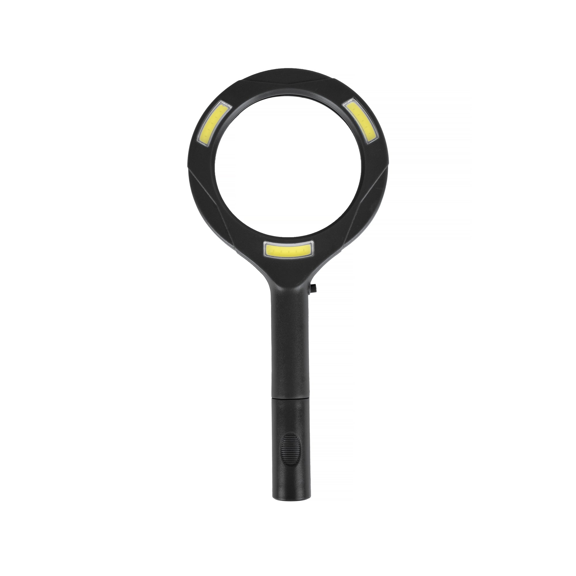 Metal Detectors: Brillar Light Up Magnifying Glass with COB LED Technology-Black/Navy
