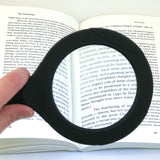 Metal Detectors: Brillar Light Up Magnifying Glass with COB LED Technology-Black/Navy