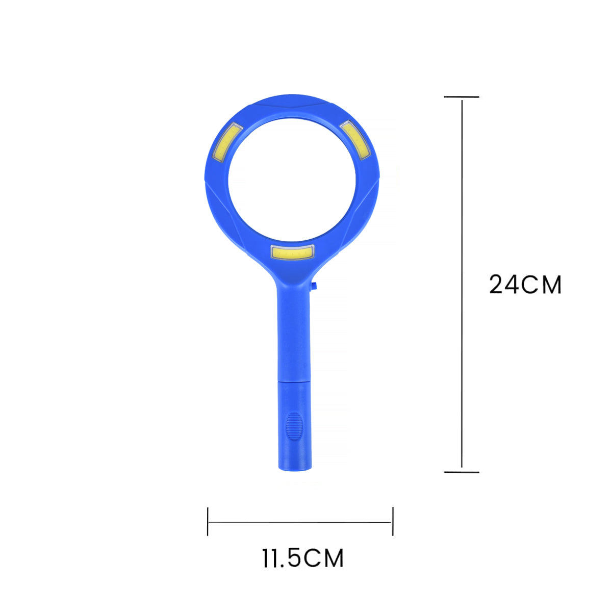Lighting Accessories: Brillar Light Up Magnifying Glass  Blue, 3× Magnification with COB LED Lighting