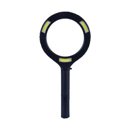 Lighting Accessories: Brillar Light Up Magnifying Glass  Blue, 3× Magnification with COB LED Lighting