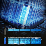 48 Pcs Brillar AA Platinum Alkaline Batteries