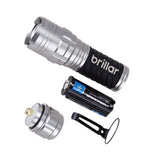 Camping Lights & Lanterns: Brillar Mighty Mate Flashlight - 300 Lumen Battery Torch