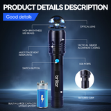 Camping Lights & Lanterns: Brillar Commander - 4000 Lumen USB Rechargeable Torch