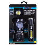 Camping Lights & Lanterns: Brillar Legendary Trio Touch, Headlamp & Lantern