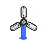 Night Lights & Ambient Lighting: Brillar 200 Lumen 3 Foldable Panel LED Floodlight Lamp