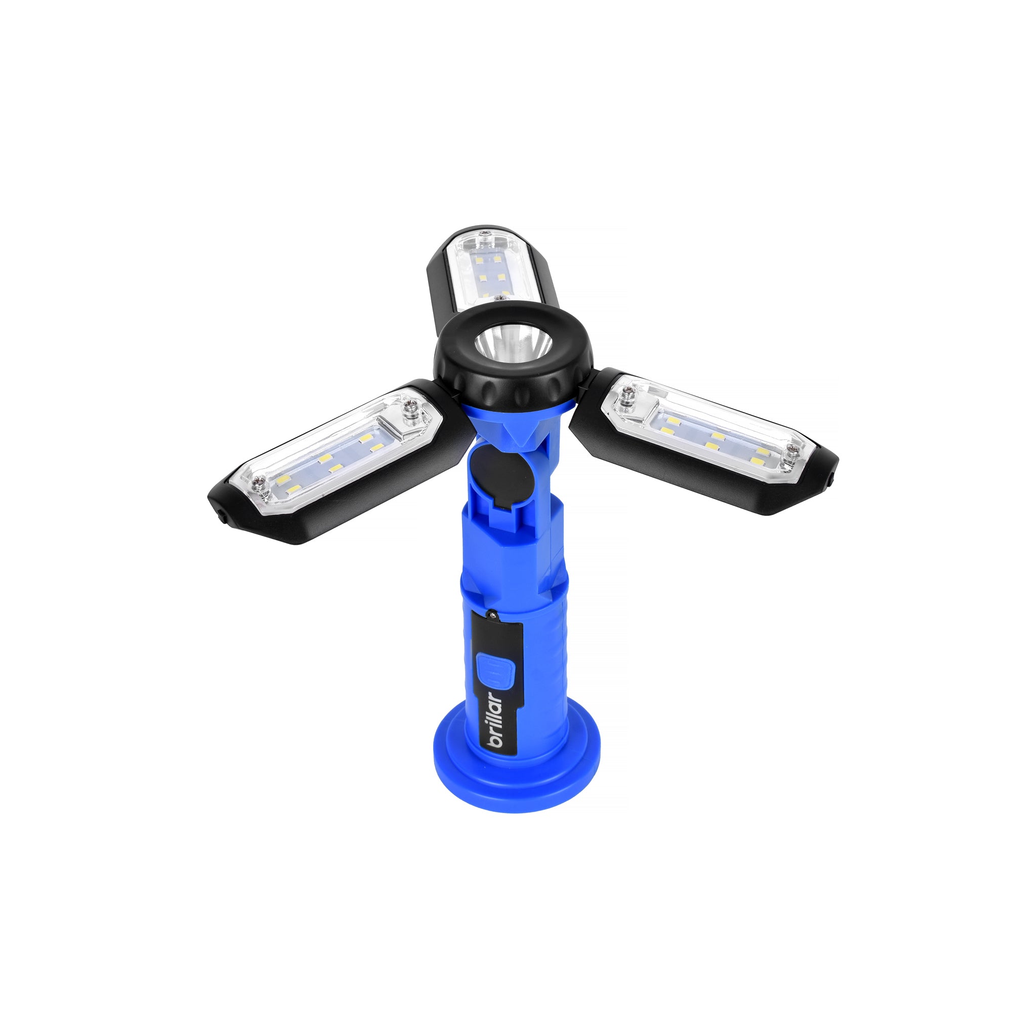 Night Lights & Ambient Lighting: Brillar 200 Lumen 3 Foldable Panel LED Floodlight Lamp