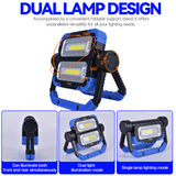 Camping Lights & Lanterns: Brillar 600 Lumen Versatile 360° Rotating COB LED Work Lamp