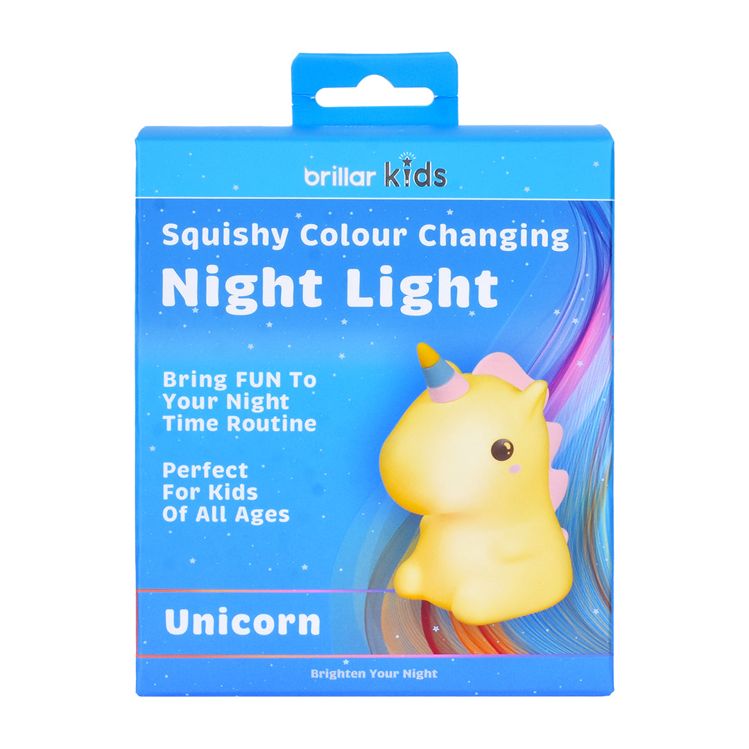 Night Lights & Ambient Lighting: Squishy Uniconrn Night Light