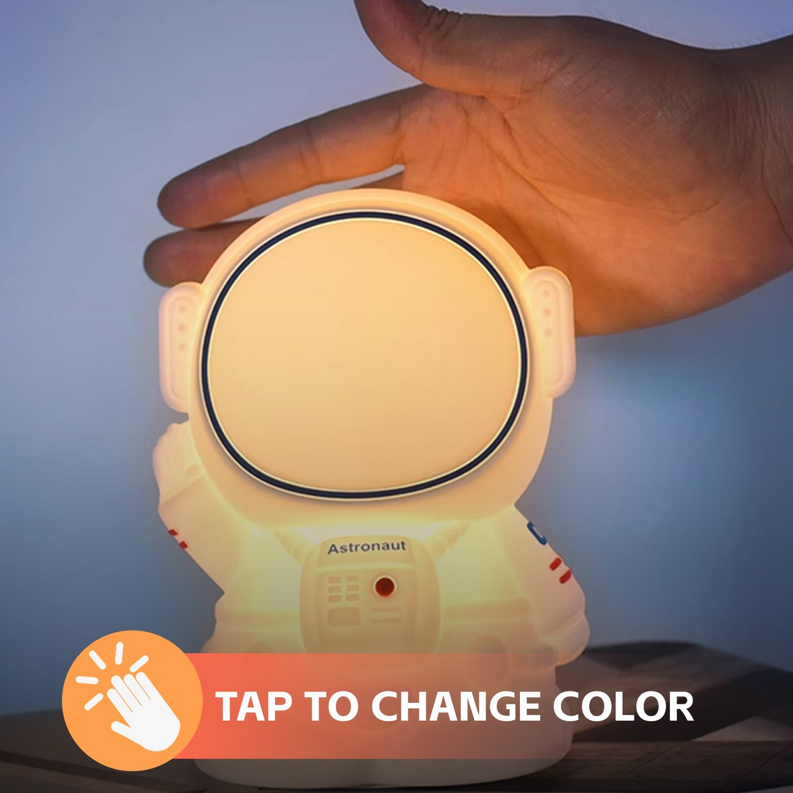 Night Lights & Ambient Lighting: Squishy Astronaut Night Light