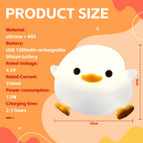 Night Lights & Ambient Lighting: Squishy Cute Duck Night Light