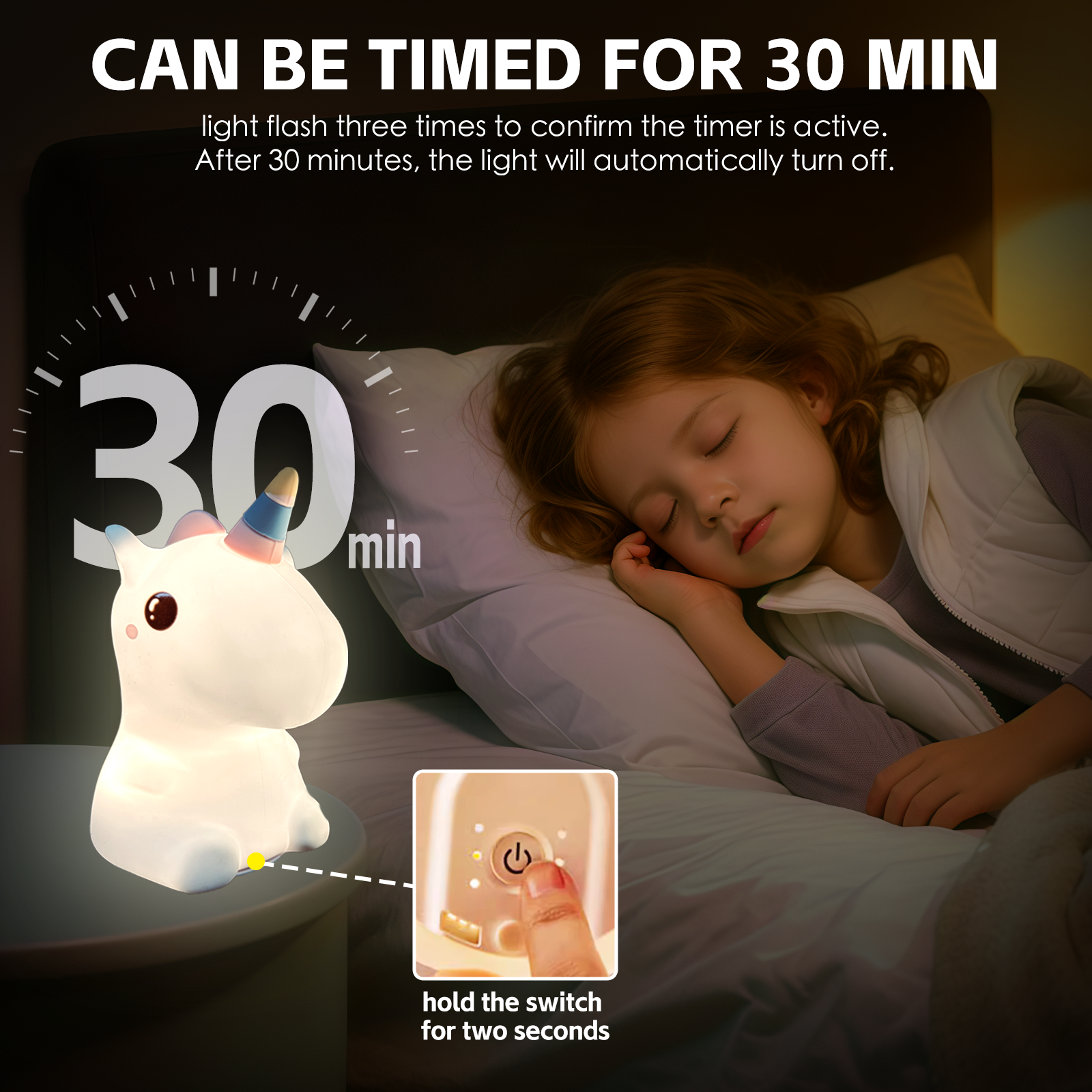 Squishy Polar Bear Night Light