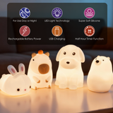 Squishy Capybara Night Light