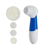Facial Cleansers: Clevinger Ultimate Spin Facial Cleansing Brush Set - 4 Heads