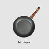 Skillets & Frying Pans: 5Pieces Non-Stick Marble Coating Saucepan/Casserole/Fry Pan Cookware Set
