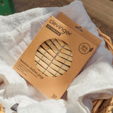 100 Pcs Eco Bamboo Clothes Pegs