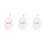 3 Pcs Clevinger Eco Oval Facial Exfoliating Loofah