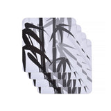 Table Linen & Kitchen Towels: Clevinger Set of 4 MDF Coasters Bamboo