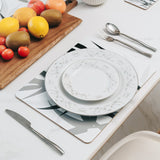 Table Linen & Kitchen Towels: Clevinger Set of 4 MD Placemats Bamboo