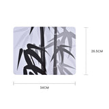 Table Linen & Kitchen Towels: Clevinger Set of 4 MD Placemats Bamboo
