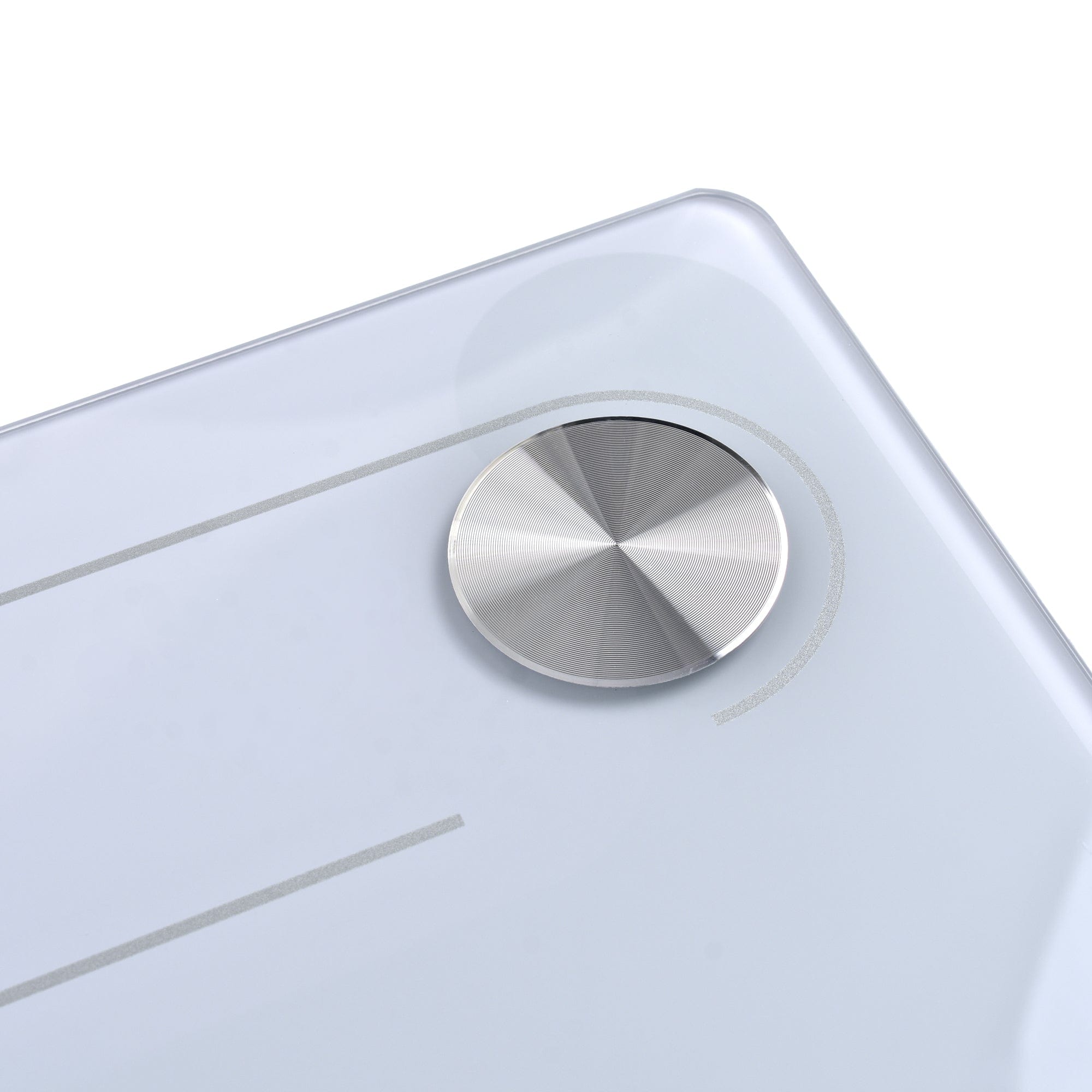 Bathroom Scales: Clevinger Bluetooth Smart Digital Glass Bathroom Scale Max Capacity 180KG