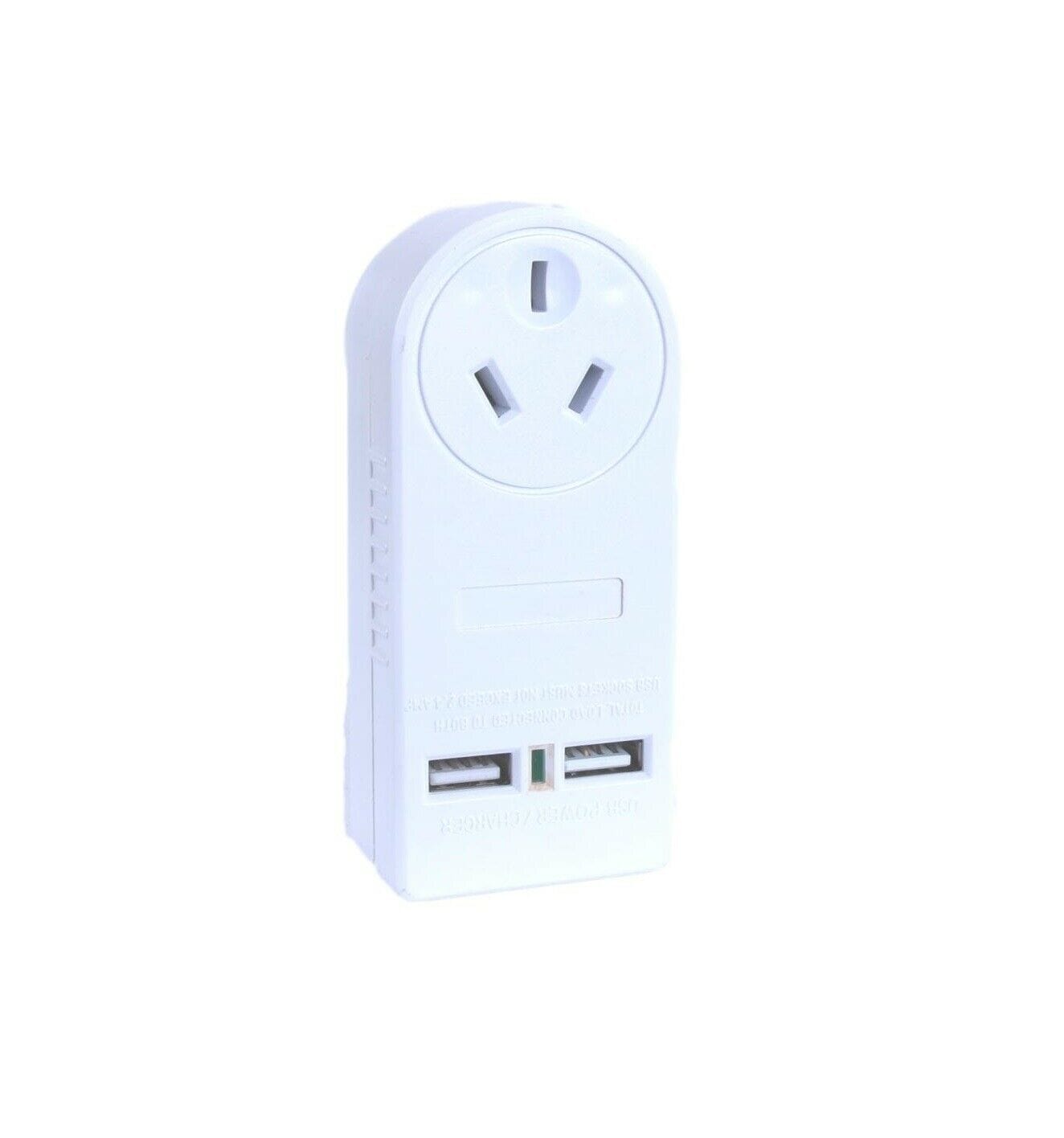 Automotive Repair & Speciality Tools: 2 x 2400W High Powered Dual USB Charger Adaptor With Surge Protection