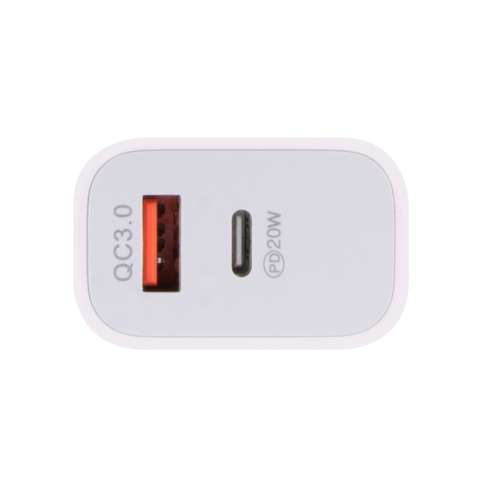 Phone Chargers: 20W USB C & USB A QC3.0+PD Fast Charging Wall Charger