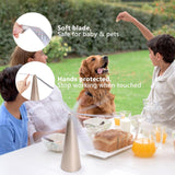 Household Insect Repellents: Battery Operated Shoo-Fly Chemical Free Fly Repellent Fan Gold