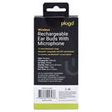 Over Ear Headphones: PLUGD Bluetooth Rechargeable Ear Buds with Microphone