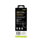 1M USB A to USB C Right Angle 90 Degree L Shape Fast Charging Cable