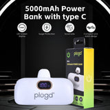 Power Banks & Chargers: 5000mAh 18.5W Mini USB-C Fast Charge Power Bank