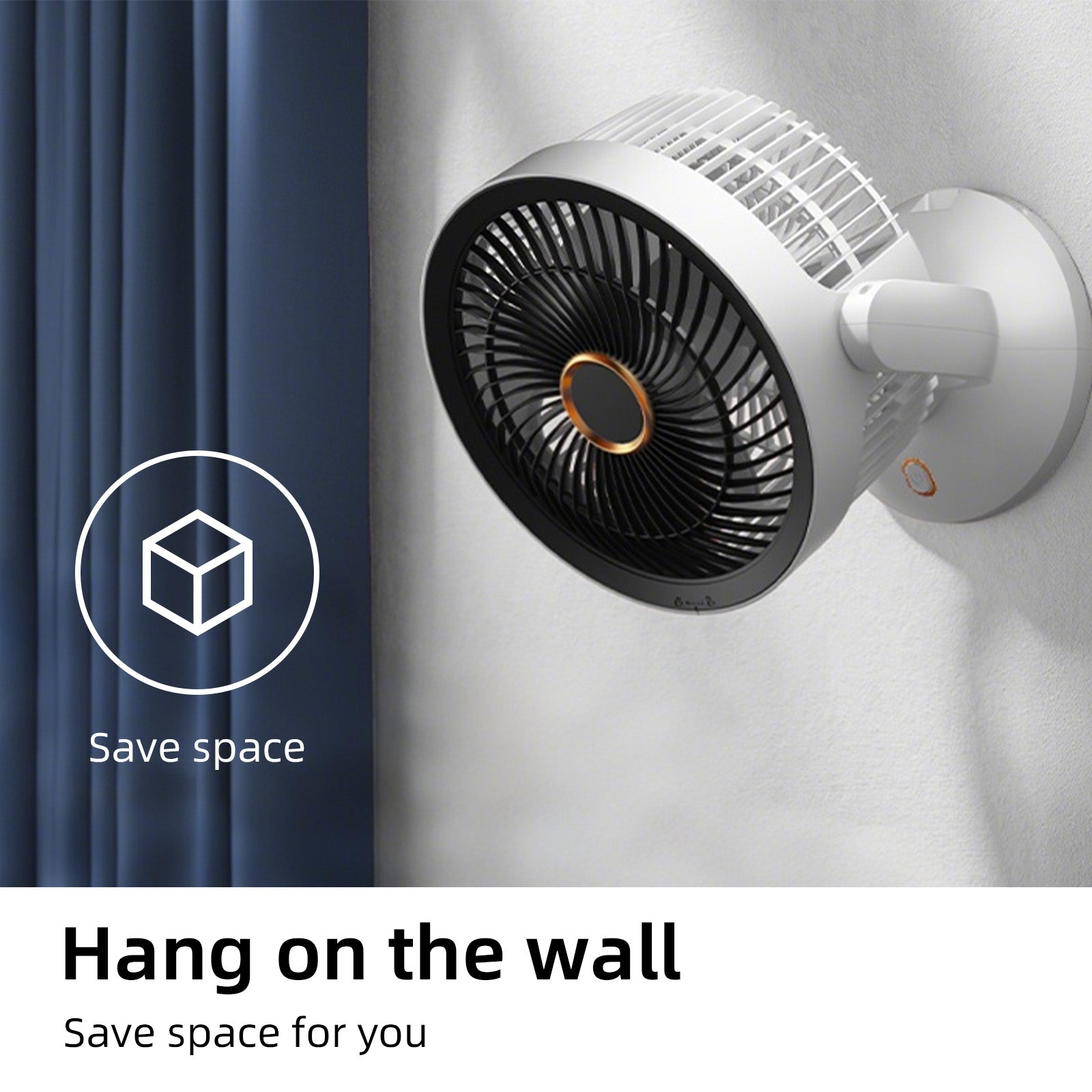 Portable Fans: 2000mAh RECHARGEABLE FAN