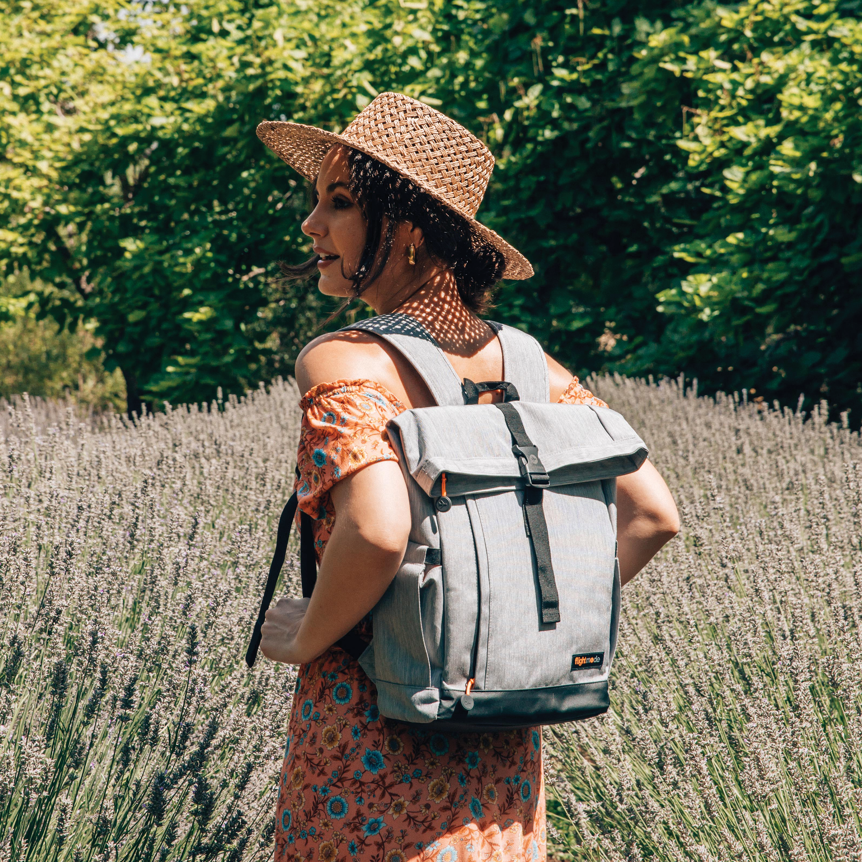 Suitcases: Flightmode Day Tripper Backpack - GREY