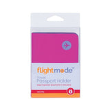 Packing Organisers: PVC Waterproof Wallet Travel Passport Holder-Pink