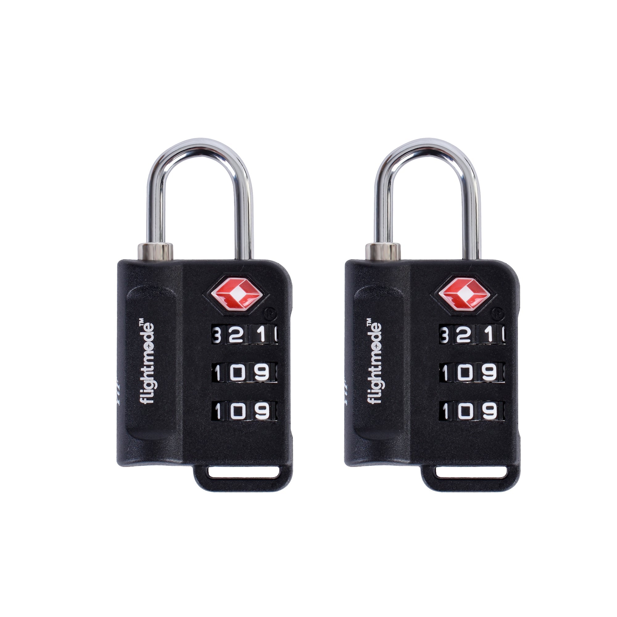 Automotive Decor: Flightmode TSA 3 Dial Indicator Padlock x2
