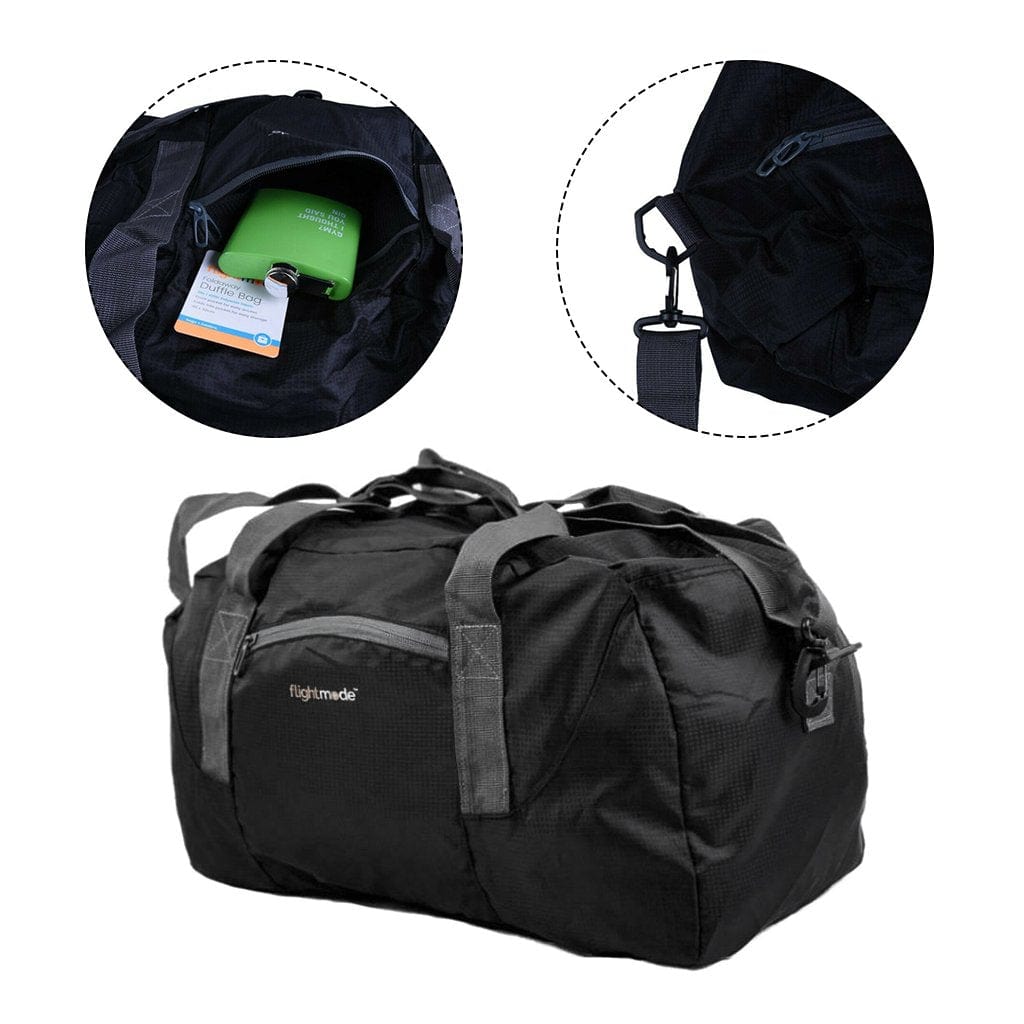 Duffel Bags: 35L Foldable Lightweight Duffel Travel Bag