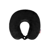 Pillows: Deluxe Memory Foam Travel Pillow Black