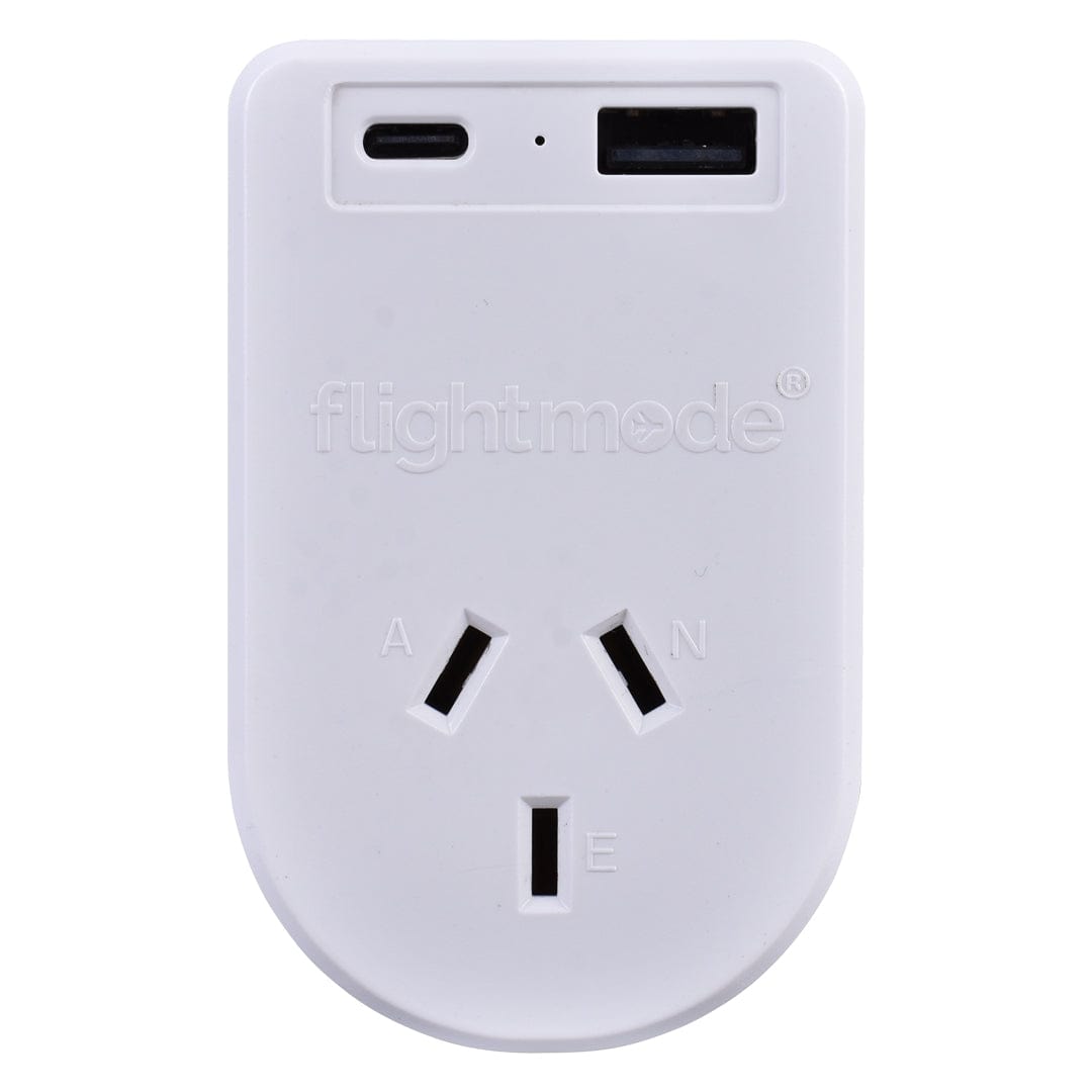 Powerboards & Adapters: Flightmode Outbound AU/NZ to EUROPE/BALI Travel Adaptor with USB Type C & A