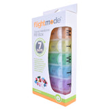 Flightmode 7 Day Travel Pill Box Medicine Organiser with Individual Daily Compartment