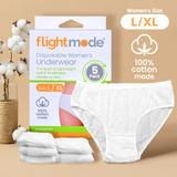 Women's Intimates: 5 Pcs Women's Disposable Underware -L/XL