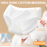 Women's Intimates: 5 Pcs Women's Disposable Underware -L/XL