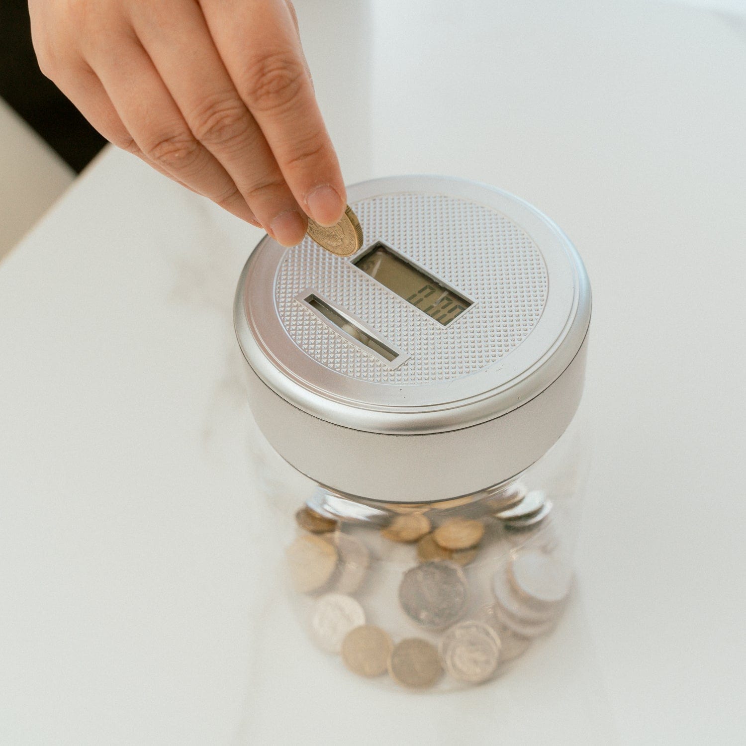 Board Games: 2 x Digital Coin Counting Money Jar Australian Coin with LCD Display Fun for Kid