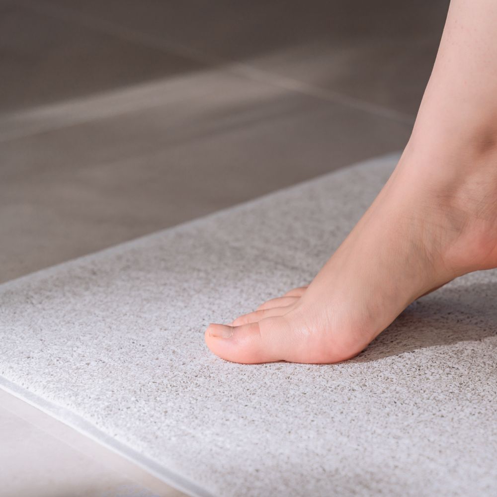 Gymnastics: Non Slip Loofah Shower Bathtub Mat Bathroom Safe Mat Extra Large 75 x 44 CM