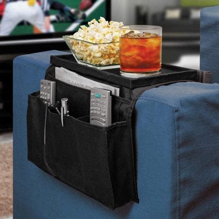 Women's Handbags: Sofa Armrest Fabric Organiser Side Pouch Storage Bag Damp Proof Double Sided