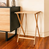 Laptop Stands: Bamboo Folding Laptop Tray & Snack Table