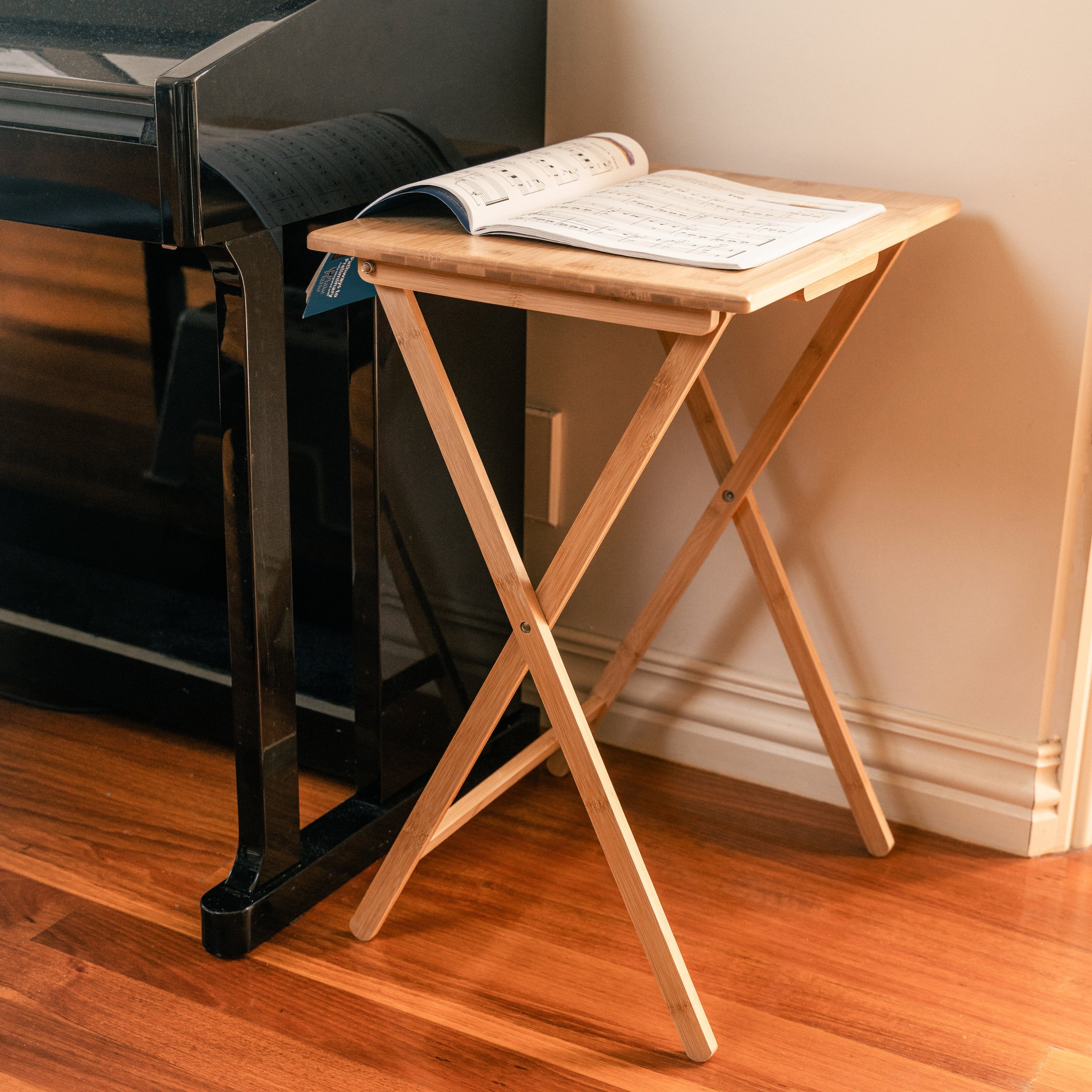 Laptop Stands: Bamboo Folding Laptop Tray & Snack Table