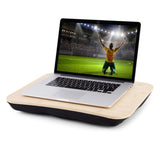 Laptop Stands: Portable Bamboo Laptop PC Table Lap Tray Workstation