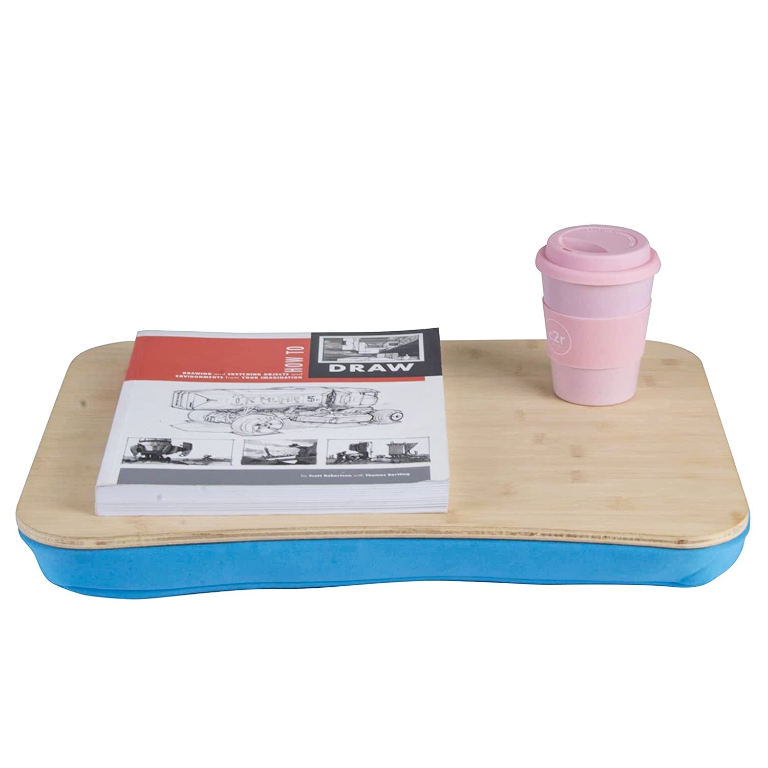 Desks: Portable Laptop Desk with Cushion Support